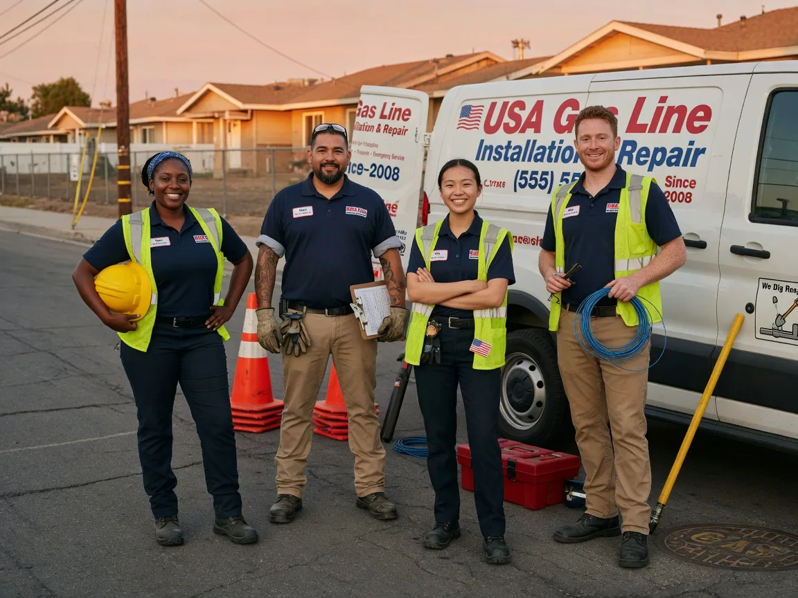 Gas Line Installation company in Shenandoah, PA